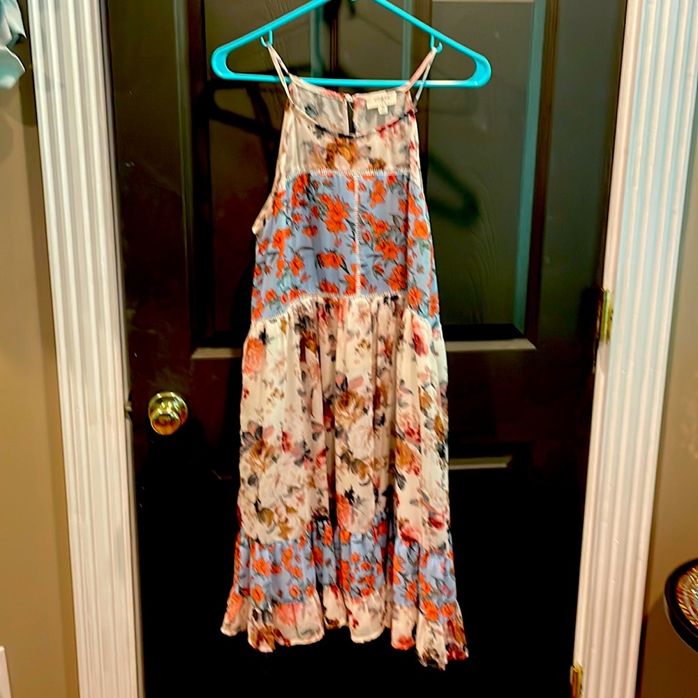 Boutique multi print babydoll summer dress- Perfect for summer!
